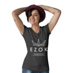 Imagem de Camiseta Feminina Gola V Ezok Urban