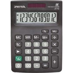 Imagem de Calculadora De Mesa Zeta Básica ZT-712