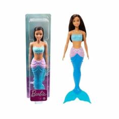 Imagem de Boneca Barbie Sereia Morena Dreamtopia Cauda Azul - Mattel