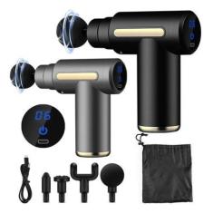 Imagem de Massageador Elétrico Digital Portátil Muscular Relaxamento 6 Velocidad