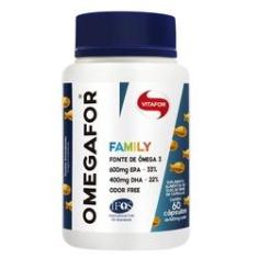 Imagem de Omegafor Family 500mg -  60 Cápsulas - Vitafor