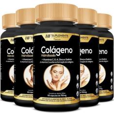 Imagem de 5X Colageno Hidrolisado Com Vitaminas E Minerais - Hf Suplements