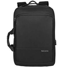 Imagem de Mochila masculina durável para laptop para viagens, mochila escolar grande USB, mochila resistente à água Mochila de viagem para viagens de negócios ao ar livre