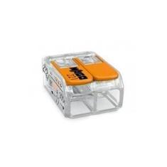 Imagem de Conector de Emenda 2 Polos 0,5 a 6 mm Linha 221 Wago