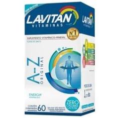 Imagem de Suplemento Vitamínico Lavitan A-Z Original com 60 Comprimidos