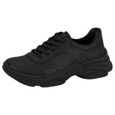 Imagem de Tênis Casual Feminino Chunky Preto Beira Rio 4295.101