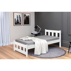 Imagem de Cama Quarto Solteiro Pop Com Estrado De Madeira Maciça - Mini Me