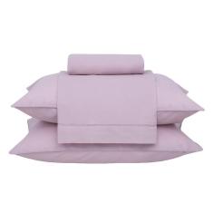 Imagem de Jogo Cama King Buddemeyer 180 Fios Basic Percalle Rosa 015