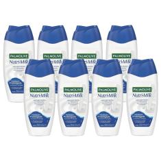 Imagem de Kit 8 Sabonetes Líquido Palmolive Nutri-Milk Hidratante 250ml Cada