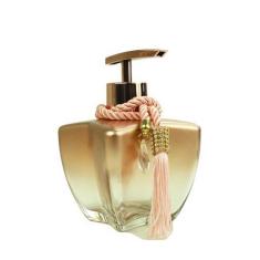 Imagem de Kit 01 Vidros Estrela Degrade 280 Ml + Válvula Sabonete Cromado + Ping