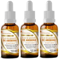 Imagem de KIT 3X Óleo de Semente de Abóbora em Gotas 30ml - Flora nativa