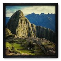 Imagem de Quadro Decorativo - Machu Picchu - 50cm x 50cm - 090qnmcp