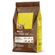 Imagem de Ração Quatree Supreme Gatos Castr. Frango Batata Doce 10Kg - Granvita