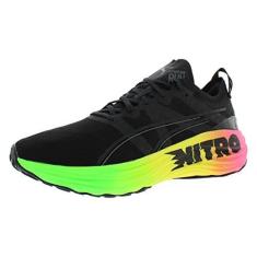 Imagem de PUMA Foreverrun Nitro Futrograde, Preto/Verde, 41
