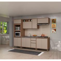 Imagem de Armário De Cozinha Completa 5 Peças Sem Tampo De 120 Vanilla Com Conne