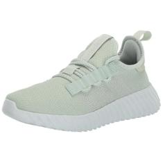 Imagem de adidas Tênis feminino Kaptir Flow, Linho verde/cristal branco/cristal jade, 38