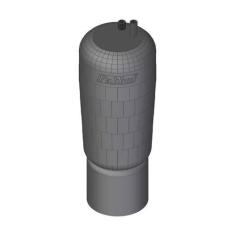 Imagem de Bolsa Pneumática Suspensão Eixo c Sensor Axor/Actros Import - Fabbof C