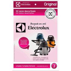 Imagem de Sacos Originais p/ Aspiradores Electrolux: A10S, A10T, A10 CleanCar, A13 e GT2000 (CSE09)