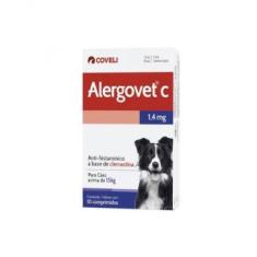 Imagem de Alergovet Coveli para Cães e Gatos Acima 15kg 10 Comprimidos