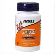 Imagem de Pote 7 Keto 100Mg 60 Softgel Now Foods