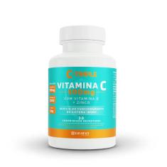 Imagem de Vitamina C 500Mg+Vit D 200Ui+Zinco 5Mg 30 Comprimidos C-Triple