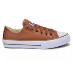 Imagem de Tênis Unissex All Tradicional Caramelo Couro - Start