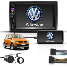 Imagem de Kit Multimidia 2 Din Mp5 Bt Espelhamento Volkswagen Crossfox - First O