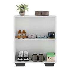 Imagem de Sapateira 2 Portas Nina Multimóveis Branca/preta