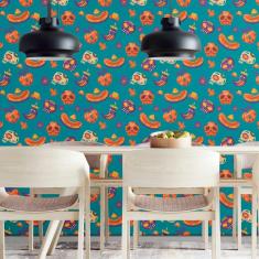 Imagem de Papel De Parede Adesivo México N09072 Rolo 0,58X3M