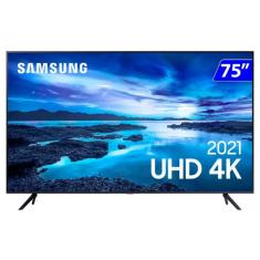 Imagem de Smart TV LED 75" Samsung Crystal 4K HDR UN75AU7700GXZD