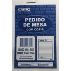 Imagem de Pedido de Mesa com Cópia 78mm x 111mm 6980 - São Domingos