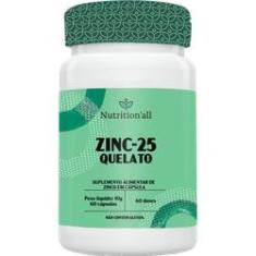 Imagem de Zinc-25 Quelato - Nutritionall (60 Cápsulas)