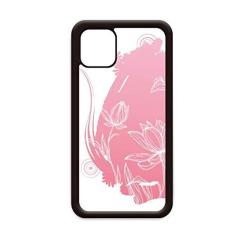Imagem de Capa Lotus Flower Mouse Plant Flower para iPhone 12 Pro Max para Apple Mini Mobile Case