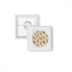 Imagem de Kit de atualização para jogos com teclado mecânico PBT para sorvete de chocolate cereja