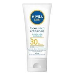 Imagem de Protetor Solar Facial Toque Seco NIVEA Sun - Antissinais FPS30 40ml-Unissex