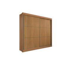 Imagem de Guarda Roupas Casal Cancun 2Pts 100% Mdf Ddoro Móveis - D'doro