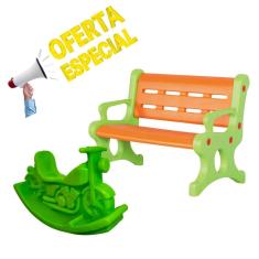 Imagem de Gangorra Bebê e Criança Motoca + Banco kids Playground