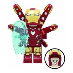 Imagem de Boneco Blocos De Montar Homem De Ferro Armadura Mk85