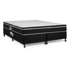 Imagem de Cama Box + Colchão Netsono King Class One Face Molas Pocket 193x203x52cm