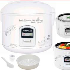Imagem de Panela Arroz Elétrica Britânia 10 xícaras Risoto Legume 110v