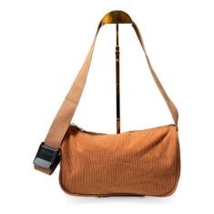 Imagem de Bolsa Pequena Veludo Unissex Espaçosa Passeio Reforçada Top - Alwy