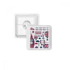 Imagem de Tower Ballon Soldier UK Big Ben England teclado mecânico PBT kit de atualização para jogos