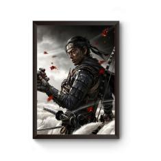 Imagem de Quadro Game Ghost Of Tsushima Poster Moldurado
