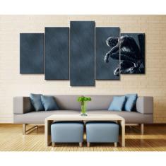Imagem de Quadro Decorativo Homem Aranha7 5 peças 130x65 cm em tecido