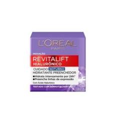 Imagem de Creme Hidratante Preenchedor Revitalift Hialurônico Cuidado Noturno 49g Loréal Paris