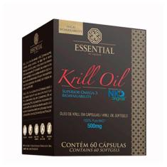 Imagem de KRILL OIL ESSENTIAL NUTRITION 500MG COM 60 CáPSULAS 