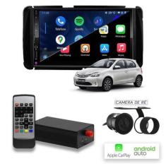 Imagem de CarPlay e Android Auto Etios Com TV - First Option