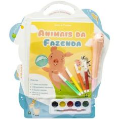 Imagem de Livro - Colorir e Imaginar: Animais da Fazenda