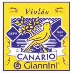 Imagem de Encordoamento Para Violão Gesw Série Canário Aço Média Giannini