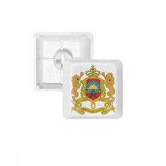 Imagem de Kit de atualização de teclado mecânico PBT com emblema nacional da África do Marrocos